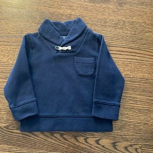 Warm boys collared sweatshirt